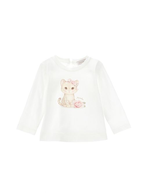 T-shirt, bambina, logata.